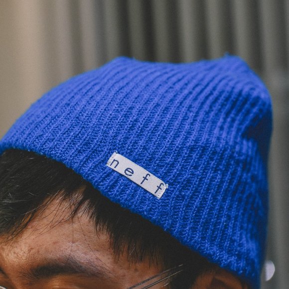 🤝 Blue Neff Beanie 🤝 - Picture 1 of 4